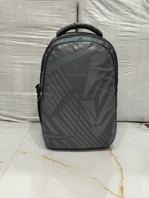 Black_Textured_Fabric_Casual_Backpack_for_Unisex