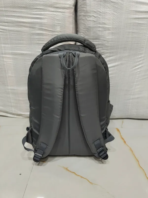 Grey_Fabric_Casual_Backpack_For_Unisex