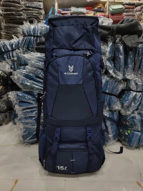 Blue_Nylon_Hiking_Backpack_For_Unisex