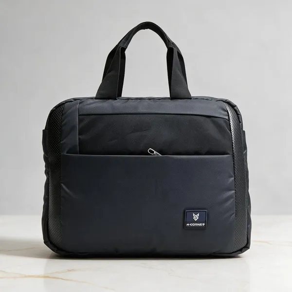 Black_Polyester_Messenger_Bag_For_Office_And_Business_Travel