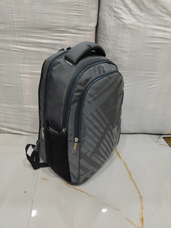 Black_Textured_Fabric_Casual_Backpack_for_Unisex