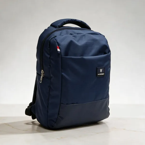 Navy_Blue_And_Black_Polyester_Urban_Laptop_Backpack_For_Office