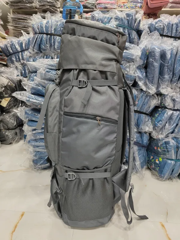 Grey_Fabric_Travel_Backpack_For_Unisex