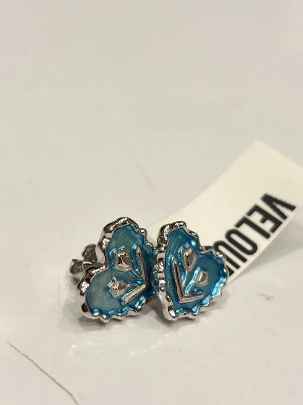Blue_Enamel_Elephant_Stud_Earrings_for_Women