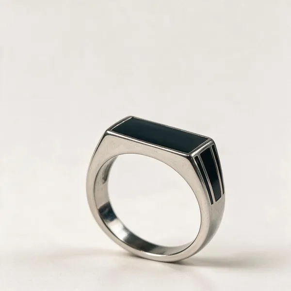 Black_Dark_Rectangular_Inset_Geometric_Ring_For_Men