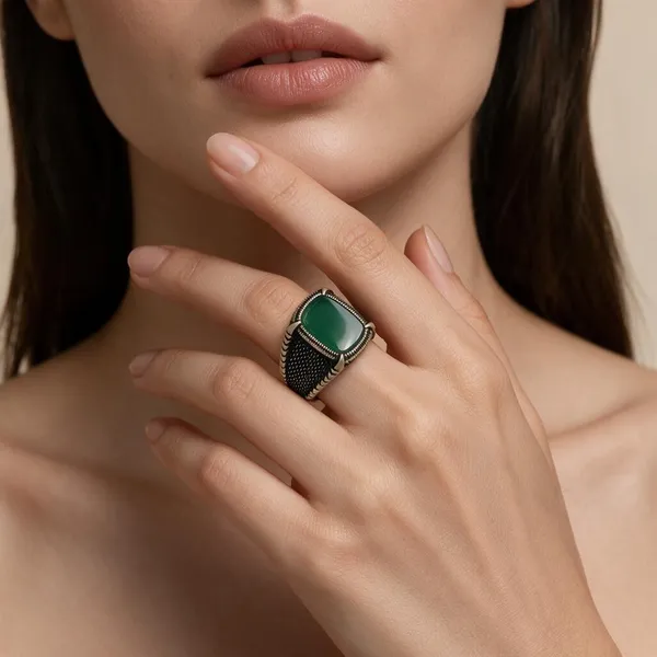 Green_Cabochon_Stone_Statement_Ring_For_Men