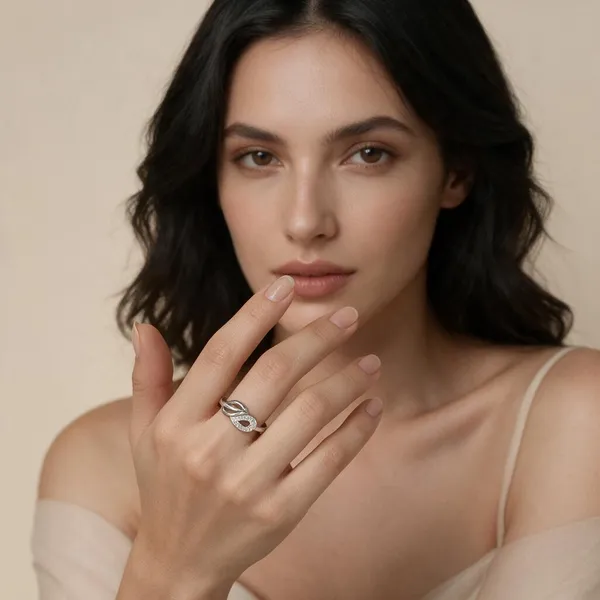 Silver_Tone_Crystal_Infinity_Ring_For_Women