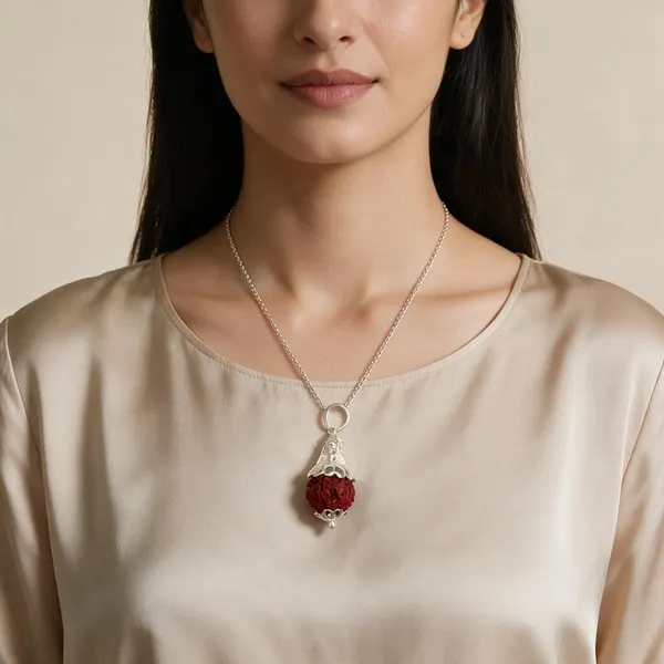 Silver_Elegant_Design_Pendant_For_Women