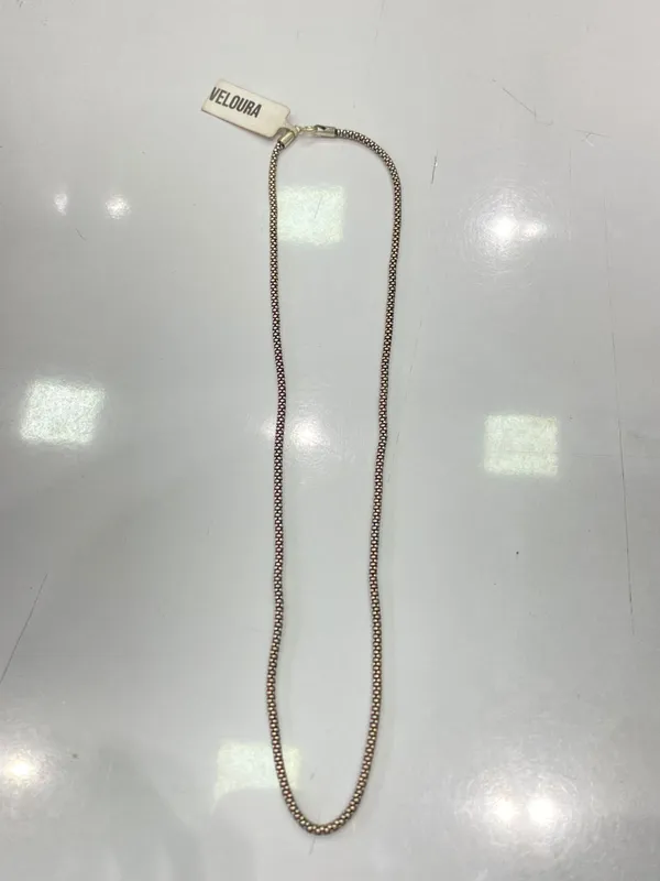 Veloura_Silver_Tone_Link_Chain_Necklace_for_Women