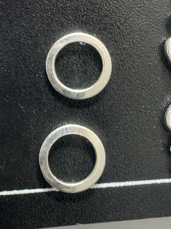 Silver_Tone_Metal_Plain_Band_Rings_for_Unisex