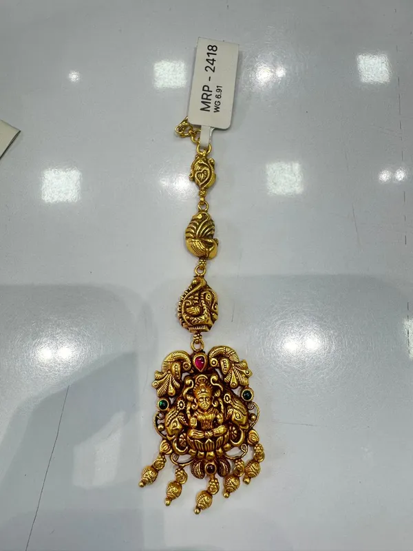 Gold_Tone_Lakshmi_Temple_Jewellery_Pendant