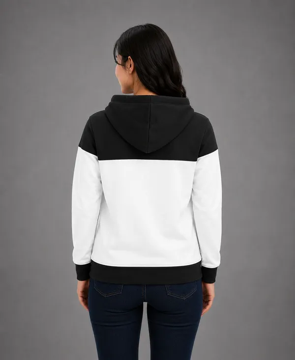 Black_White_Fleece_Colorblock_Full-Zip_Hoodie_Jacket_For_Women
