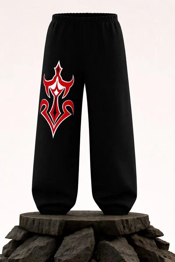 Black_Pure_Cotton_Graphic_Print_Track_Pants_For_Unisex