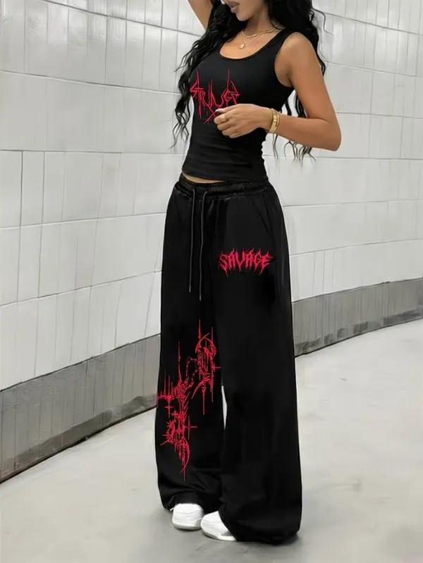 Black_Pure_Cotton_Graphic_Print_Track_Pants_For_Unisex