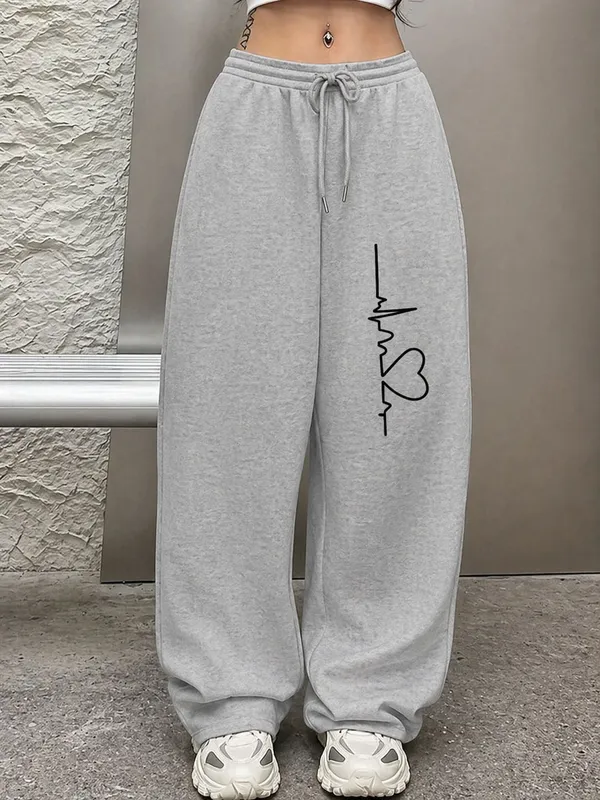 Grey_Pure_Cotton_Baggy_Heartbeat_Graphic_Print_Track_Pants_For_Women