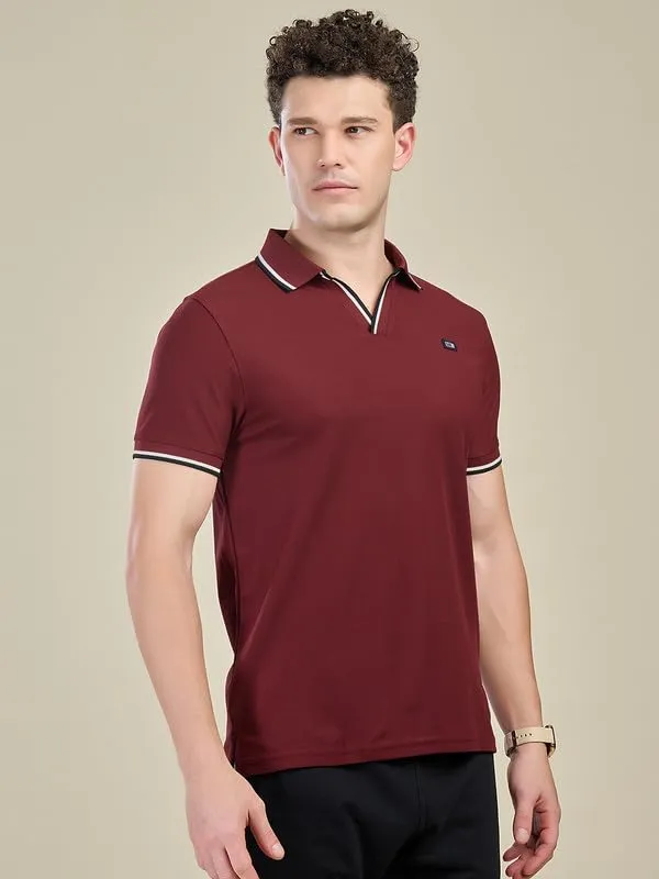 Men_S_V_Neck_Polo_T_Shirt