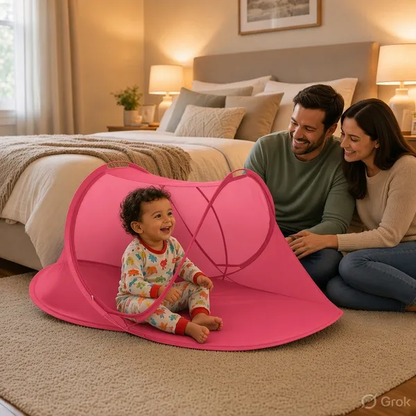 Pink_Net_Pop-Up_Play_Tent_For_Baby