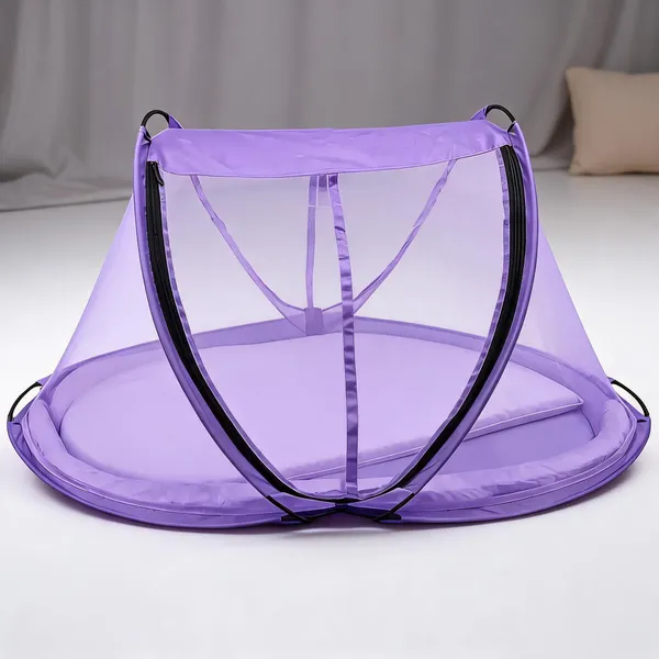 Purple_Net_Pop-Up_Sleeping_Tent_For_Infants