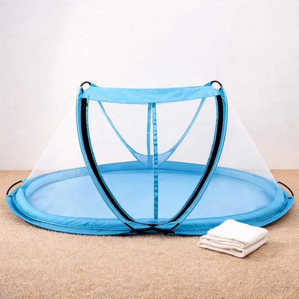 Blue_Net_Pop-Up_Sleeping_Tent_For_Baby
