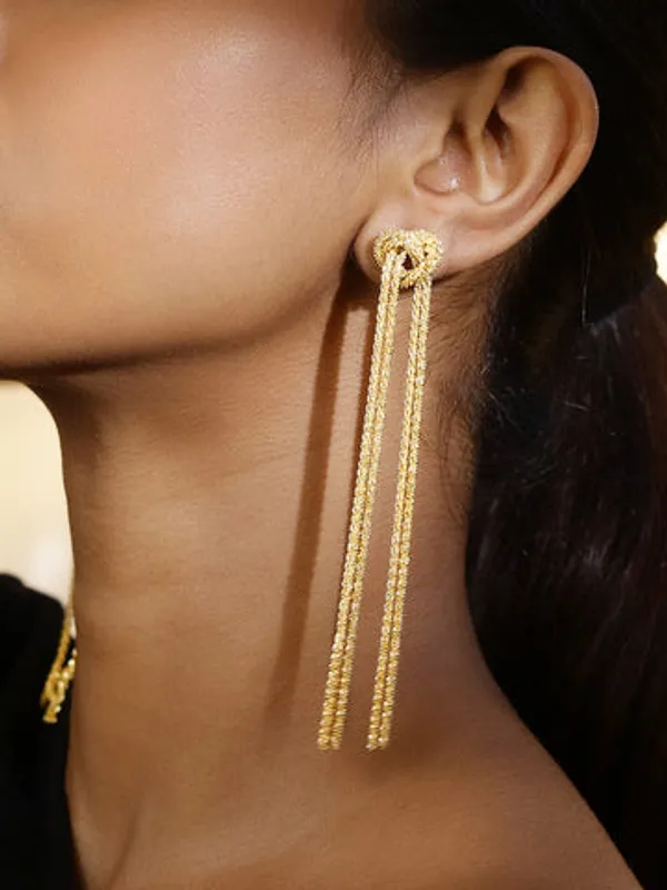 Gold_Tassel_Drop_Earrings_For_Women