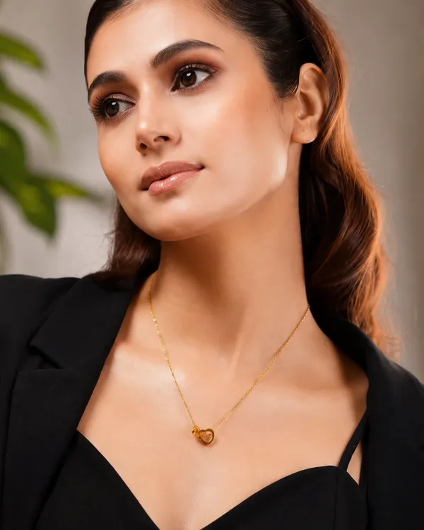 Gold_18K_Plated_Interlocked_Heart_Pendant_Necklace_For_Women