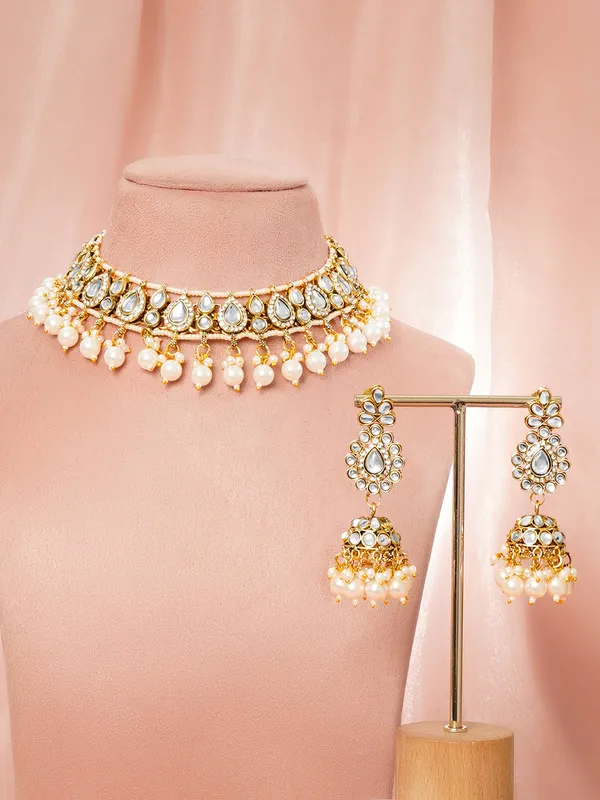 Multicolor_Pearl_Kundan_Gold-Tone_Jhumka_Earrings_For_Women