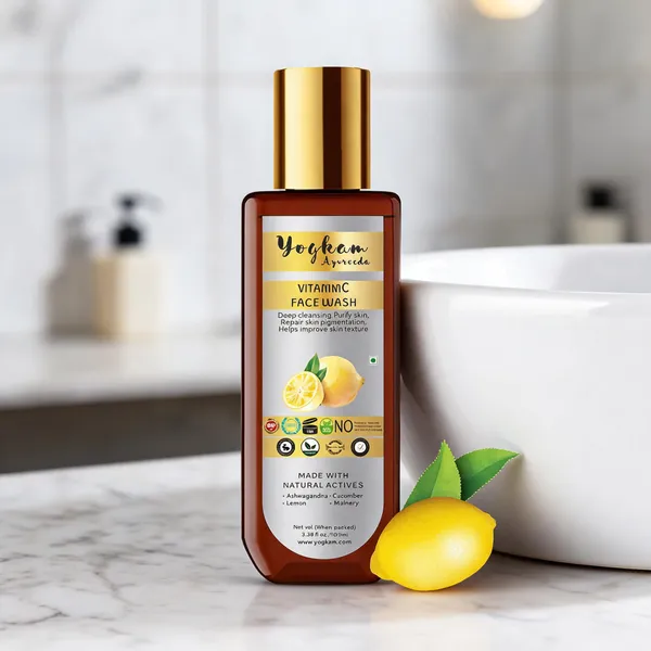 Yogkarm_Ayurveda_Vitamin_C_Face_Wash
