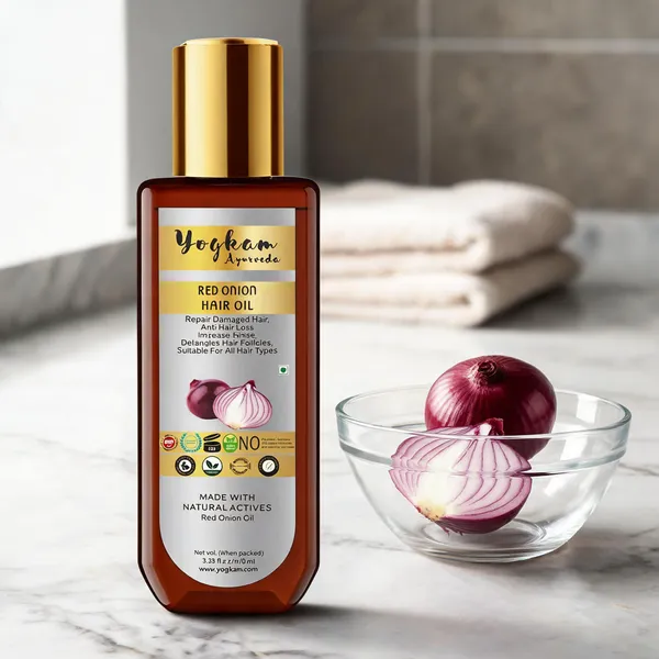 Yogkam_Ayurveda_Red_Onion_Hair_Oil