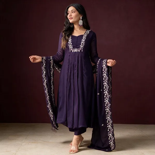 Purple_Embroidered_Anarkali_Suit_Set_for_Women