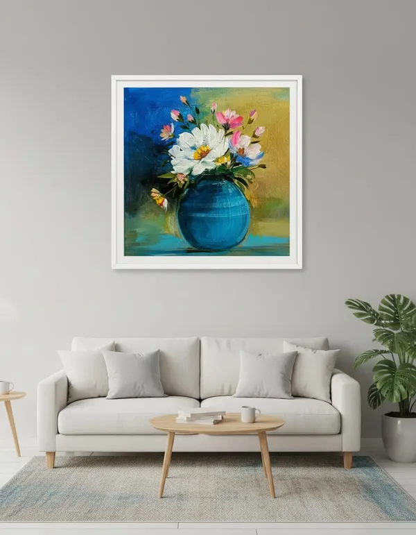 Framed_Contemporary_Floral_Wall_Art