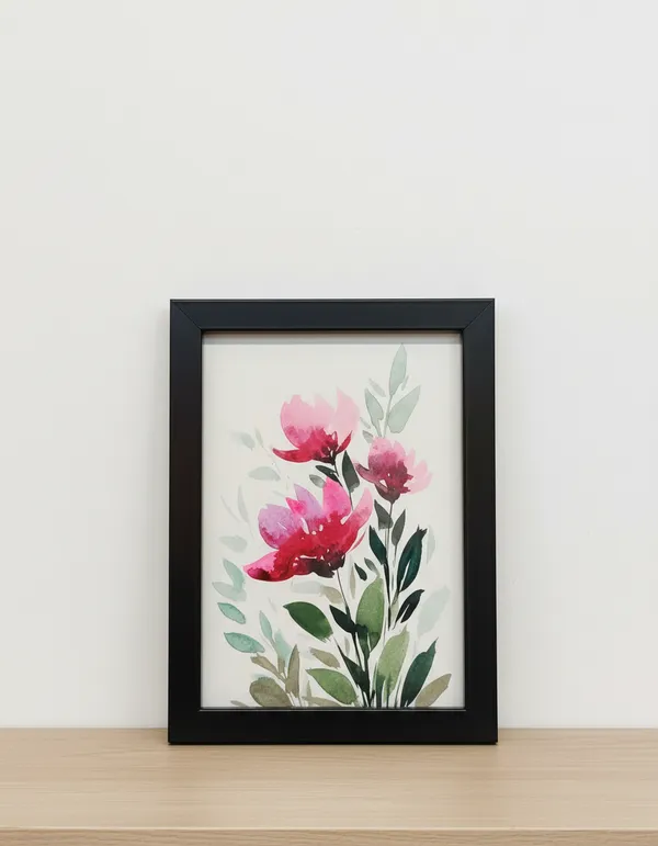 Black_Contemporary_Floral_Print_Framed_Wall_Art