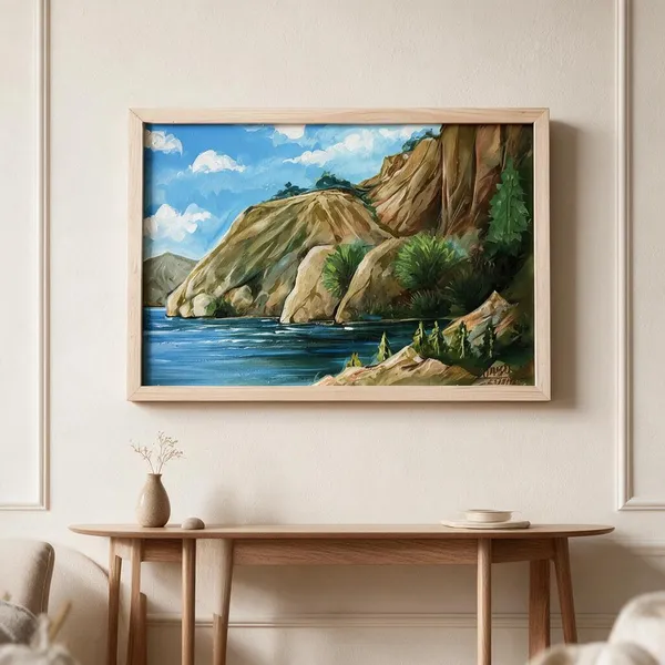 Acrylic_On_Canvas_(With_Double_Frame)_(Washable)_Wall_Art_Painting_For_Home_Decor