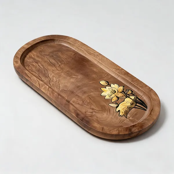 Brown_Mango_Wood_With_Acrylic_Paint_(Washable)_Decorative_Tray_For_Home_Decor
