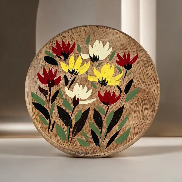 Mango_Wood_With_Acrylic_Paint_(Washable)_Decorative_Plate_For_Home_Decor