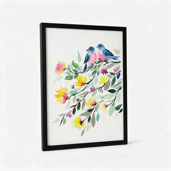 Acrylic_On_Paper_Framed_Wall_Art_For_Home_Decor