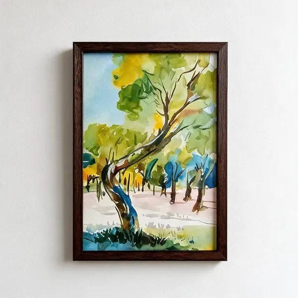 Acrylic_On_Paper_Framed_Wall_Painting_For_Home_Decor