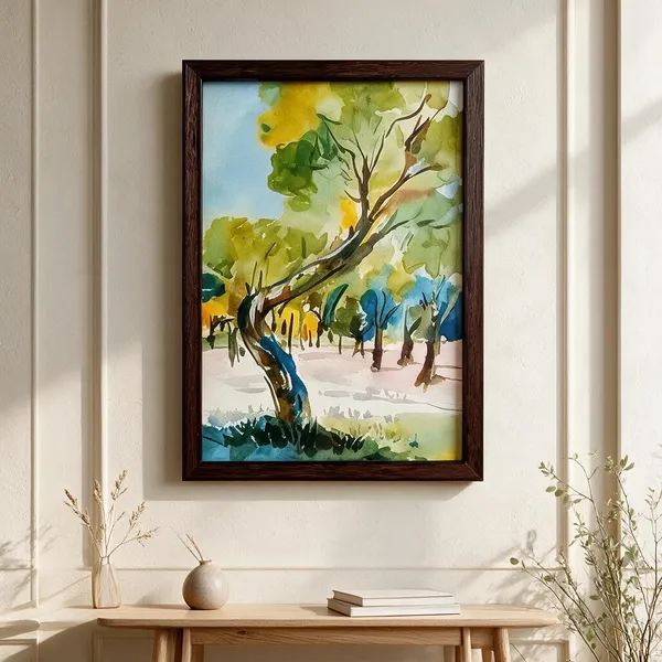 Acrylic_On_Paper_Framed_Wall_Painting_For_Home_Decor