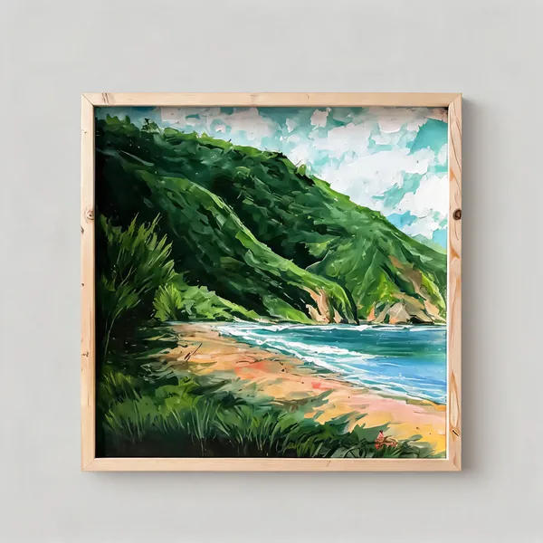 Multicolor_Acrylic_On_Canvas_(With_Double_Frame)_(Washable)_Framed_Wall_Art_For_Home_Decor