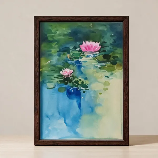 Acrylic_On_Paper_Framed_Wall_Art_For_Home_Decor