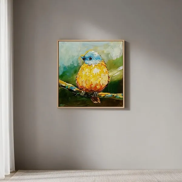 Multicolor_Acrylic_On_Canvas_(With_Double_Frame)_(Washable)_Framed_Artwork_For_Home_Decor