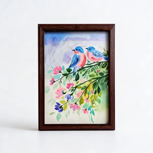 Acrylic_On_Paper_Framed_Wall_Art_For_Home_Decor