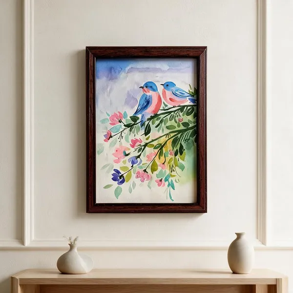 Acrylic_On_Paper_Framed_Wall_Art_For_Home_Decor