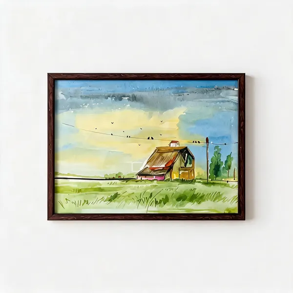 Acrylic_On_Paper_Framed_Wall_Painting_For_Home_Decor