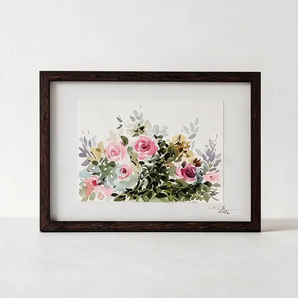 Acrylic_On_Paper_Wall_Frame_For_Home_Decor