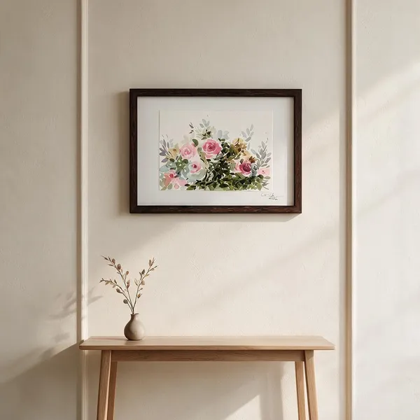 Acrylic_On_Paper_Wall_Frame_For_Home_Decor
