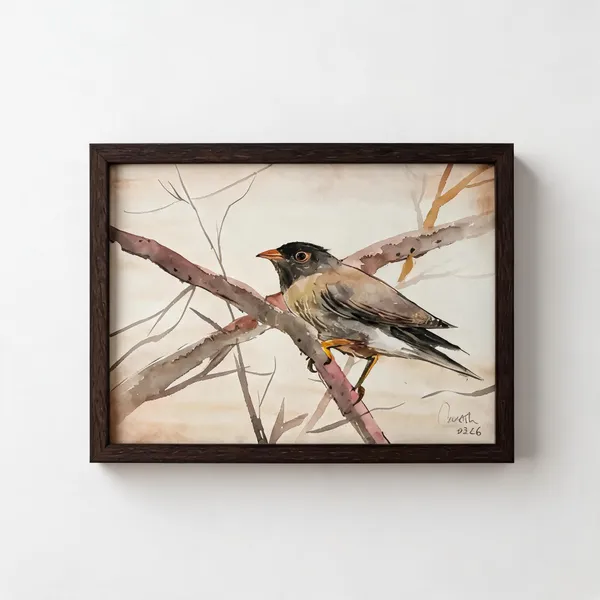 Acrylic_On_Paper_Wall_Art_For_Home_Decor