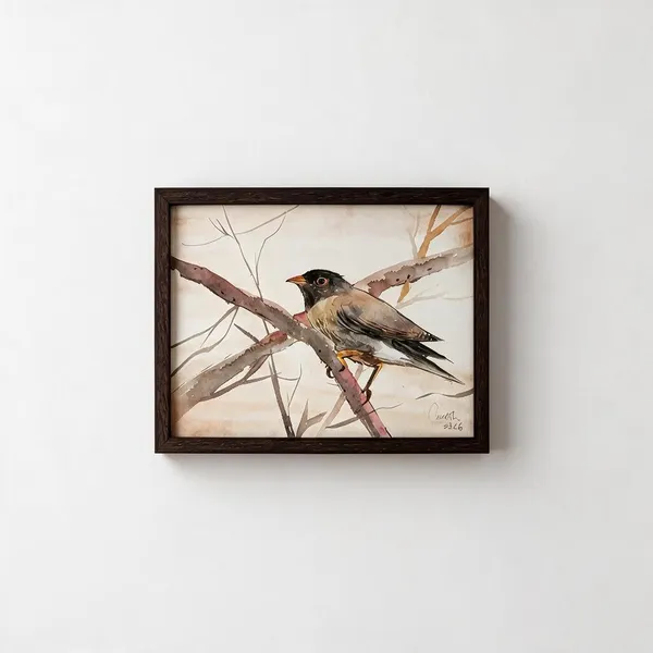 Acrylic_On_Paper_Wall_Art_For_Home_Decor