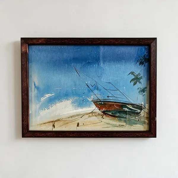 Acrylic_On_Paper_Framed_Wall_Art_For_Home_Decor