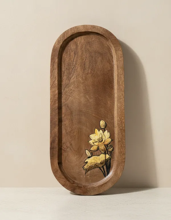 Wooden_Floral_Decorative_Tray