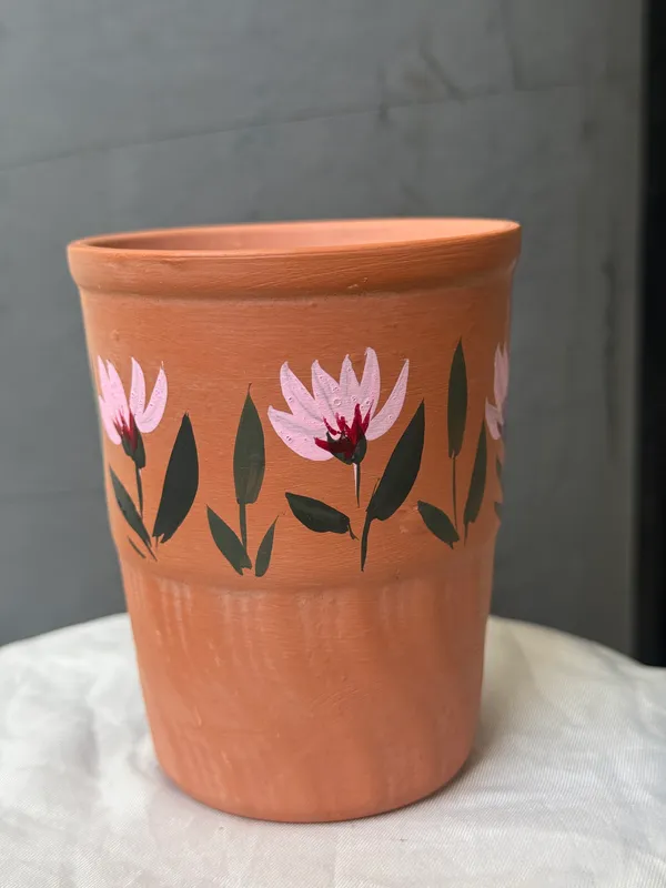 Terracotta_Floral_Painted_Planter_Pot